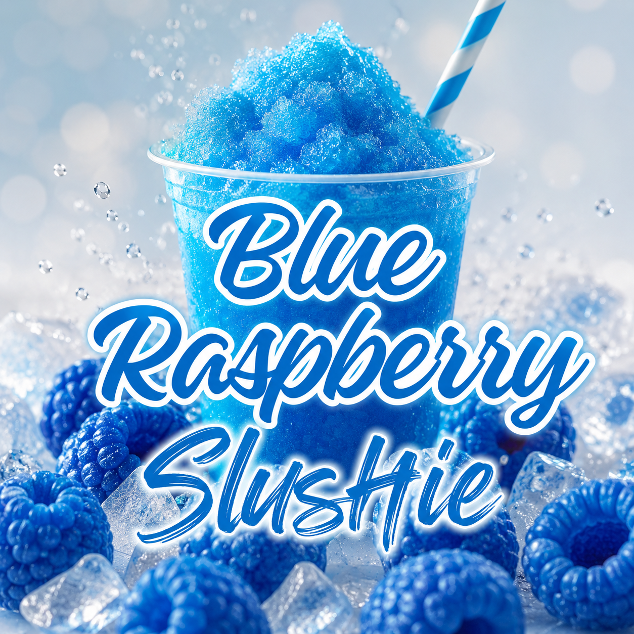 Blue Raspberry Slushie Clam Shell Wax Melt