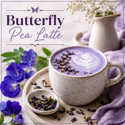 Butterfly Pea Latte Clam Shell Wax Melt