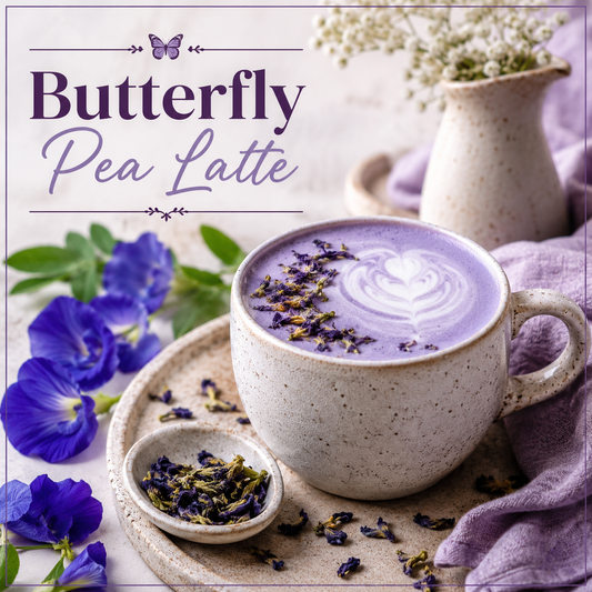 Butterfly Pea Latte Clamshell Wax Melt