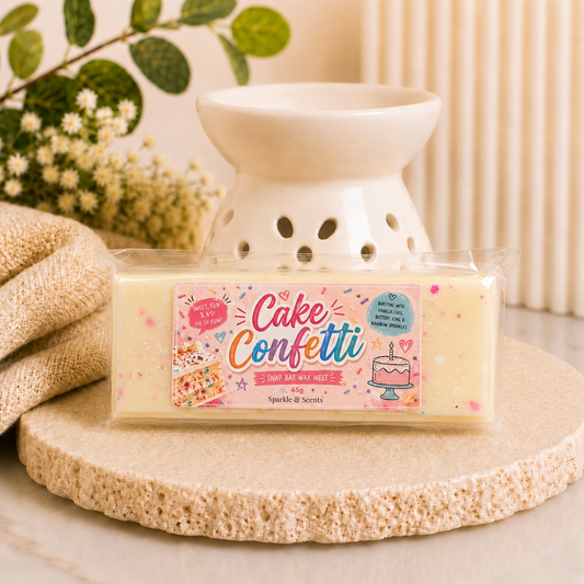 Cake Confetti Snap Bar Wax Melt