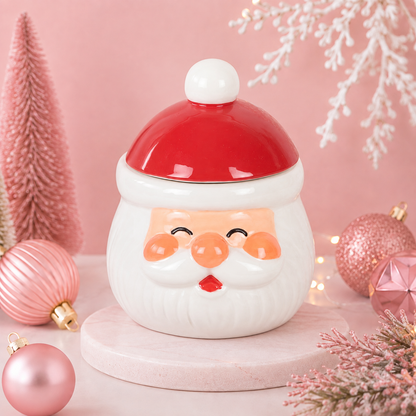 Jolly Santa Christmas Tealight Wax Melt Warmer