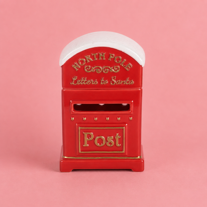Letters to Santa Christmas Post Box Tealight Wax Melt Warmer