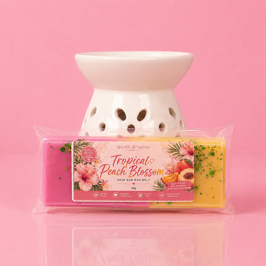 Tropical Peach Blossom Snap Bar Wax Melt