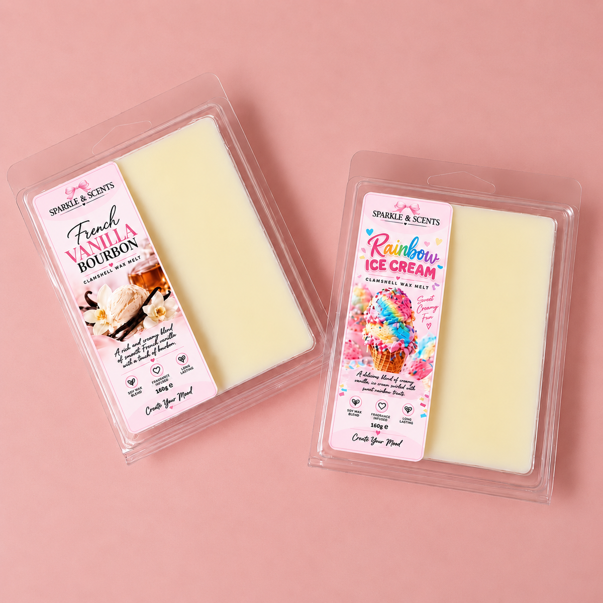 Clamshell Large 160g Wax Melts