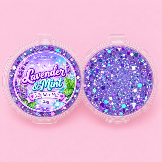 Lavender and Mint Jelly Wax Melts