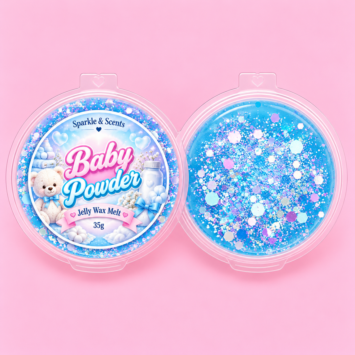 Baby Powder Jelly Wax Melts
