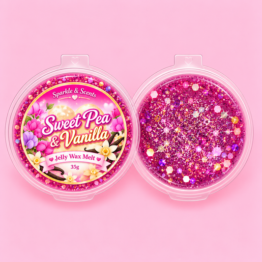 Sweet Pea & Vanilla Jelly Wax Melts