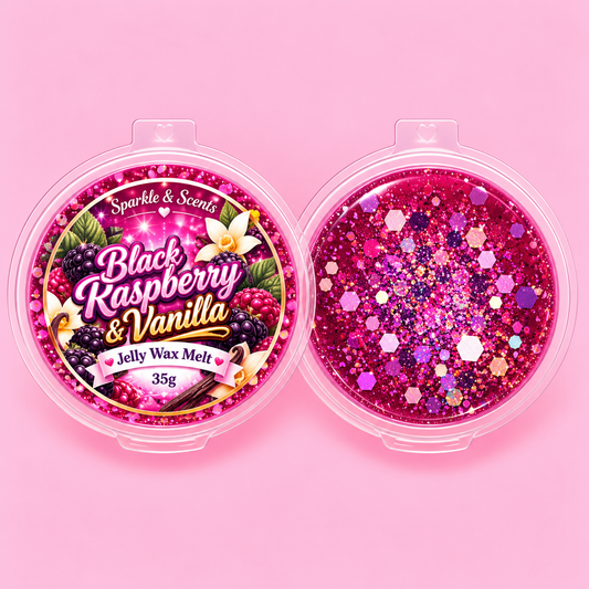 Black Raspberry & Vanilla Jelly Wax Melts