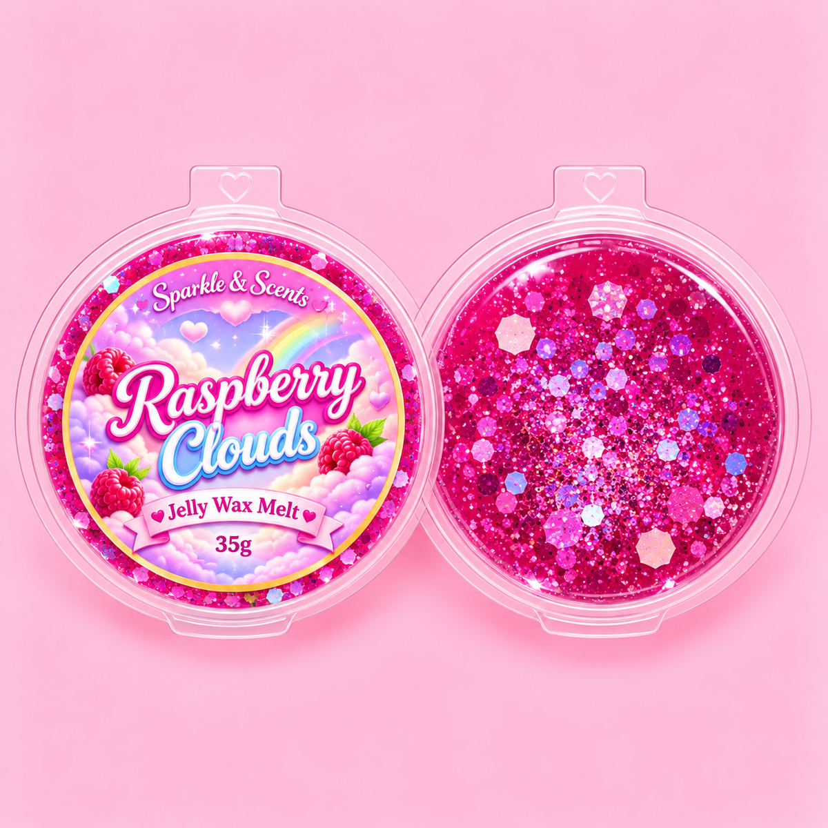Raspberry Clouds Jelly Wax Melts