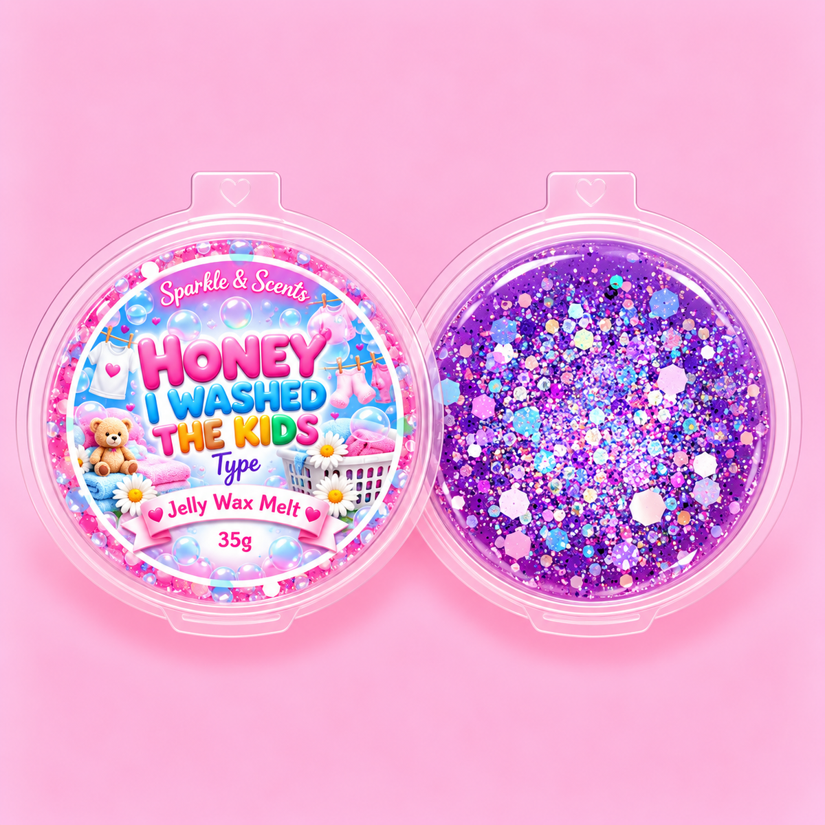 Honey I washed the kids Type Jelly Wax Melts