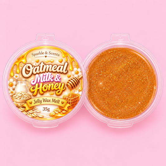 Oatmeal milk & Honey Jelly Wax Melts