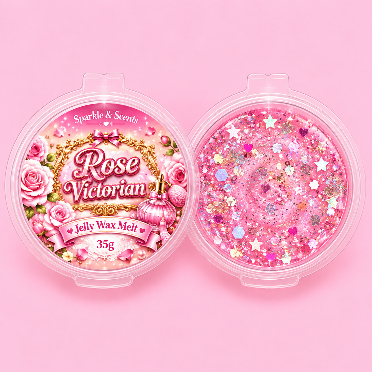 Rose Victorian Jelly Wax Melts