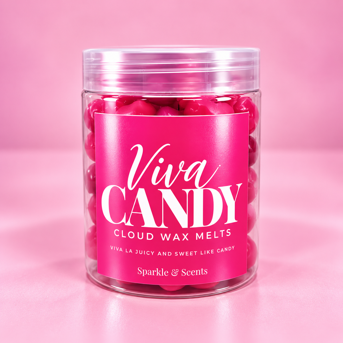 Viva Candy Cloud Wax Melt Jar