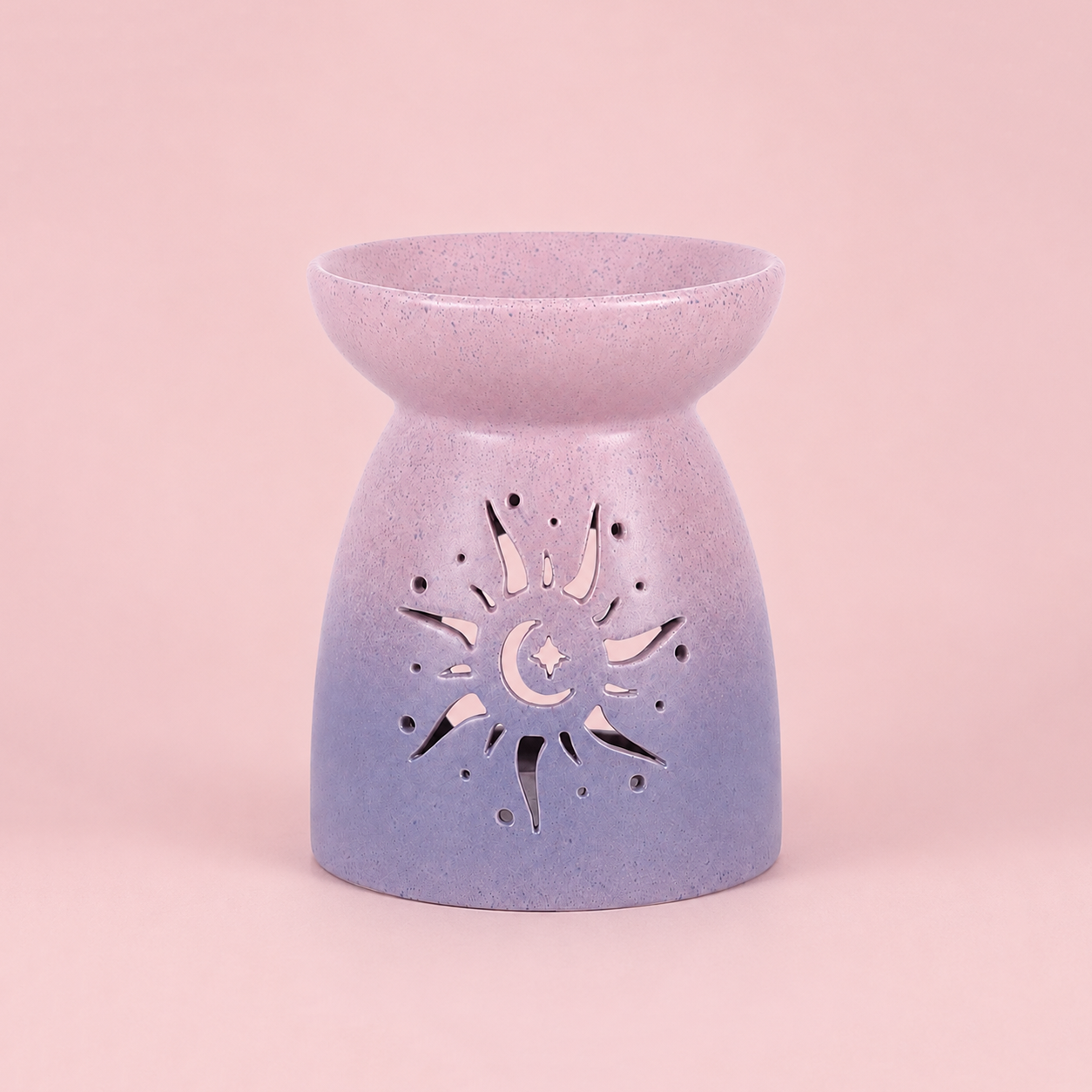 Purple Sun Cut Out Tealight Wax Melt Warmer