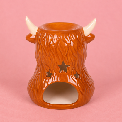 Highland Cow Tealight Wax Melt Warmer