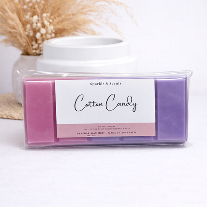 Cotton Candy Snap Bar Wax Melts