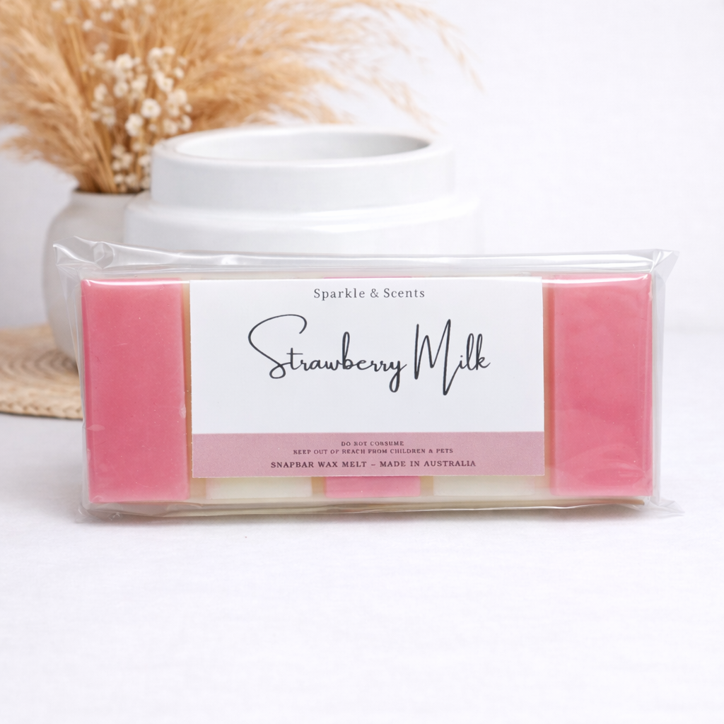 Strawberry Milkshake Snap Bar Wax Melts