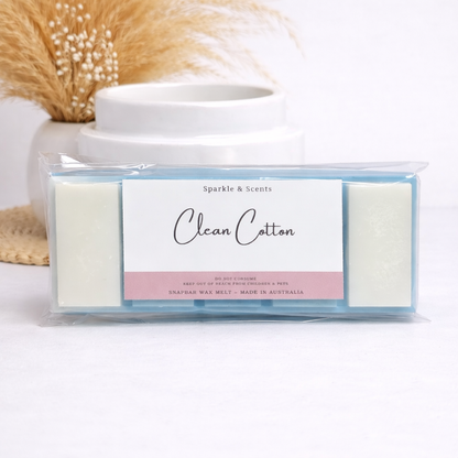 Clean Cotton Snap Bar Wax Melts