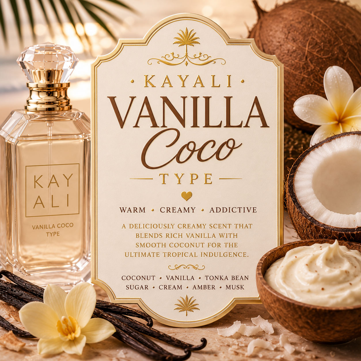 Kayali Vanilla Coco Type Clamshell Wax Melt