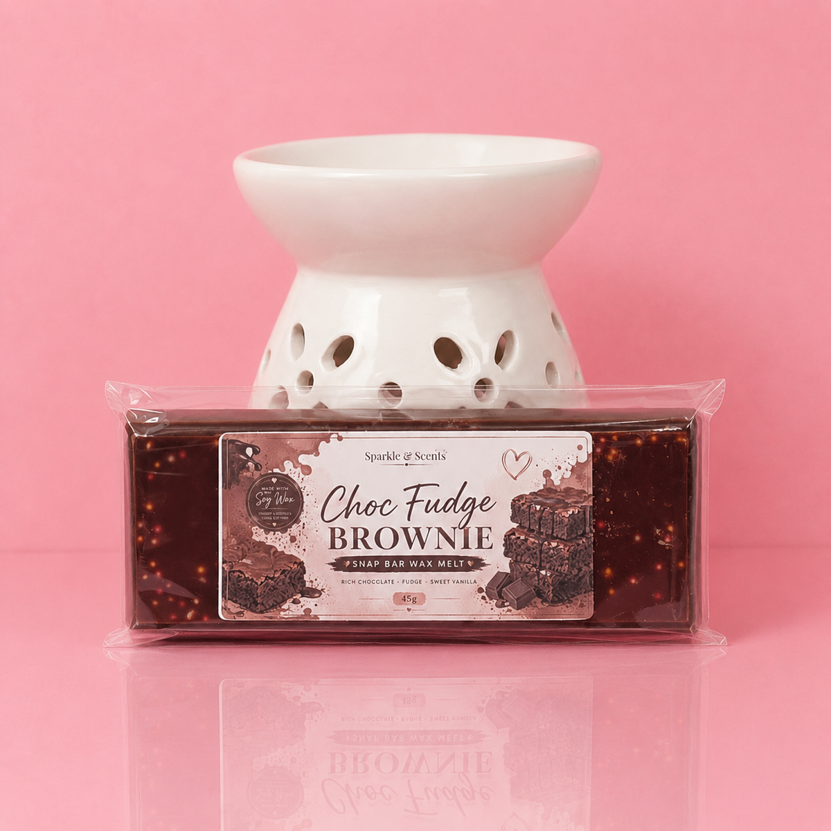 Choc Fudge Brownie Snap Bar Wax Melt