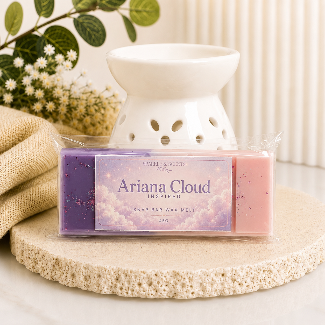 Ariana Cloud Snap Bar Wax Melts