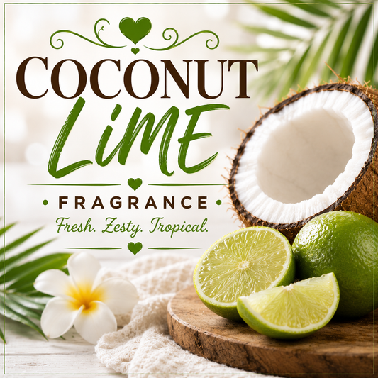 Coconut Lime Clamshell Wax Melt