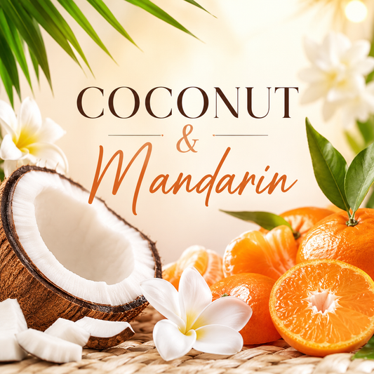 Coconut & Mandarin Clamshell Wax Melt