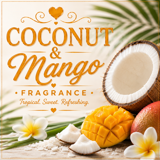 Coconut & Mango Clamshell Wax Melt