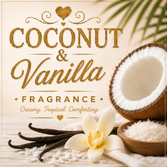 Coconut & Vanilla Clamshell Wax Melt