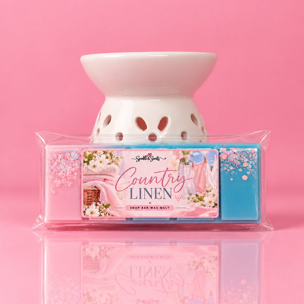Country Linen Snap Bar Wax Melts