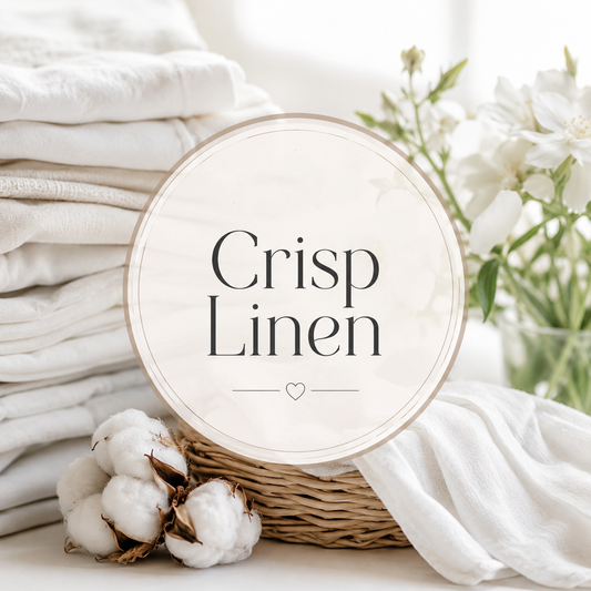 Crisp Linen Clamshell Wax Melt