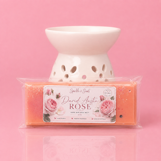 David Austin Rose Snap Bar Wax Melt