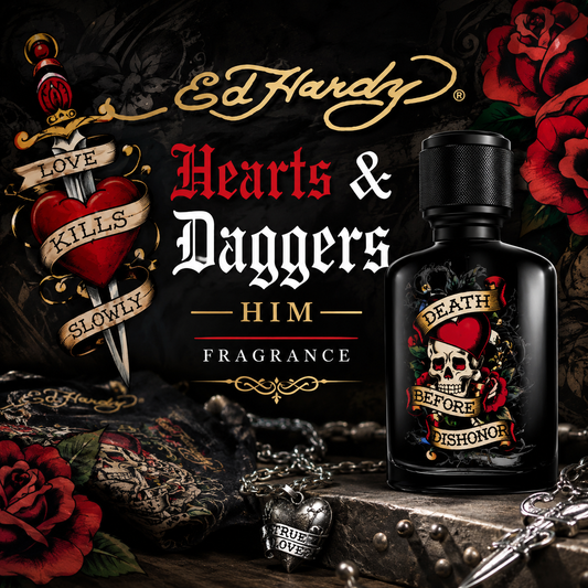 Ed Hardy Heart & Daggers Him Type Clamshell Wax Melt
