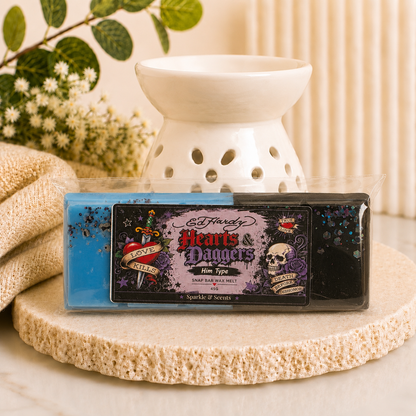 Ed Hardy Hearts & Daggers Him Type Snap Bar Wax Melt