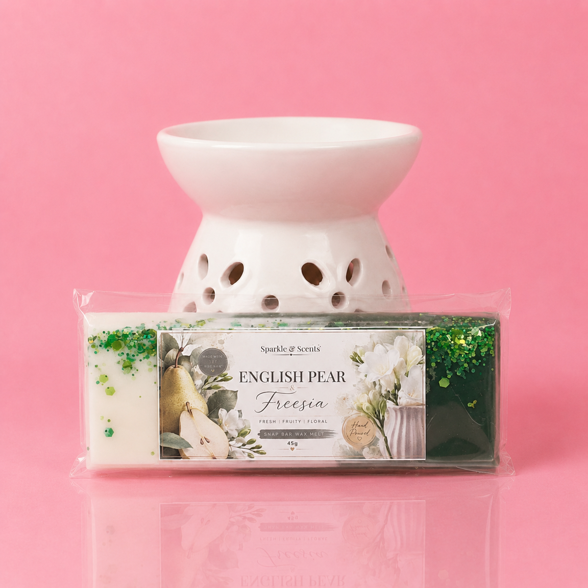 English Pear & Freesia Type Snap Bar Wax Melt