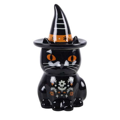 Frightful Folk Black Cat Tealight Wax Melt Warmer