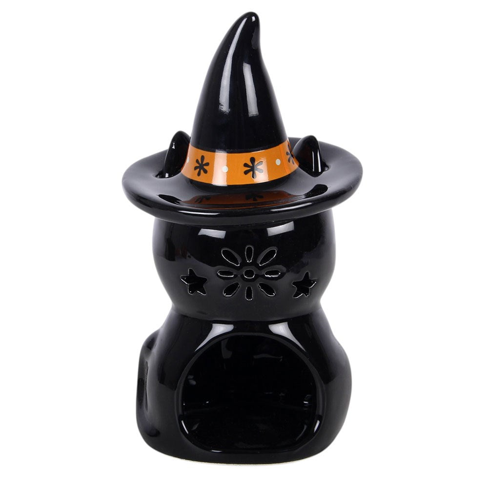 Frightful Folk Black Cat Tealight Wax Melt Warmer