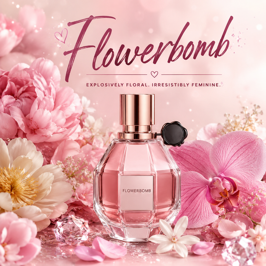 Flowerbomb Type Clamshell Wax Melt