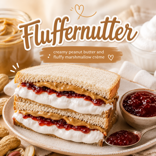 Fluffernutter Clamshell Wax Melt