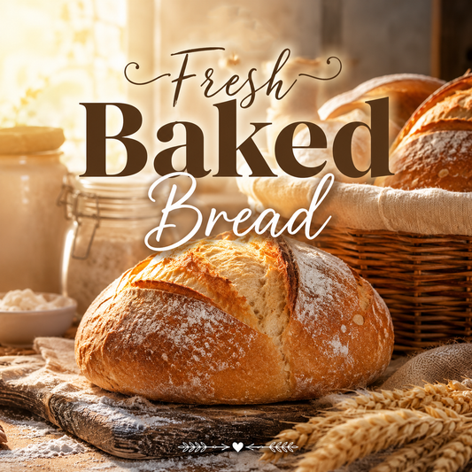 Fresh Baked Bread Type Clamshell Wax Melt