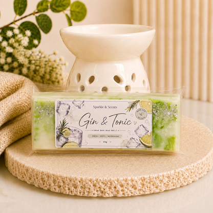 Gin & Tonic Snap Bar Wax Melt