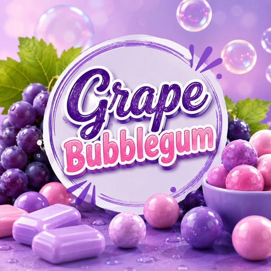 Grape Bubblegum Clamshell Wax Melt