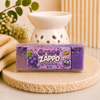 Grape Zappo Snap Bar Wax Melt