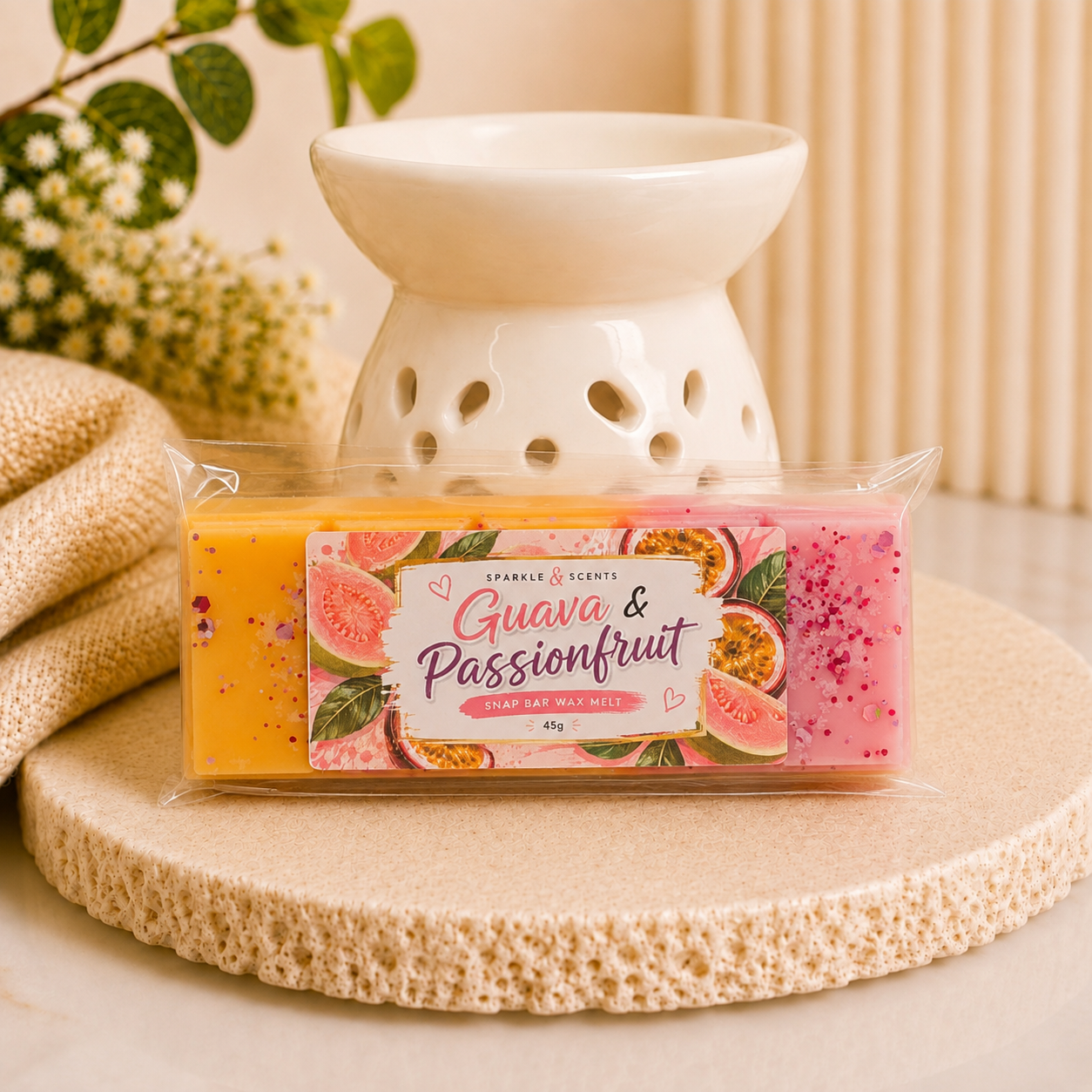 Guava & Passionfruit Snap Bar Wax Melt