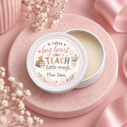 Teacher Thank you Candle Tins