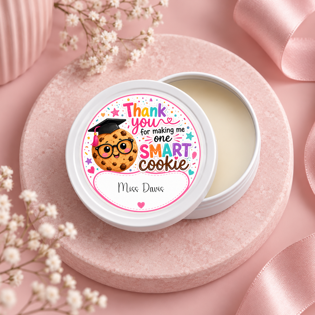 Teacher Thank you Candle Tins