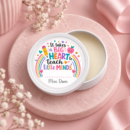 Teacher Thank you Candle Tins