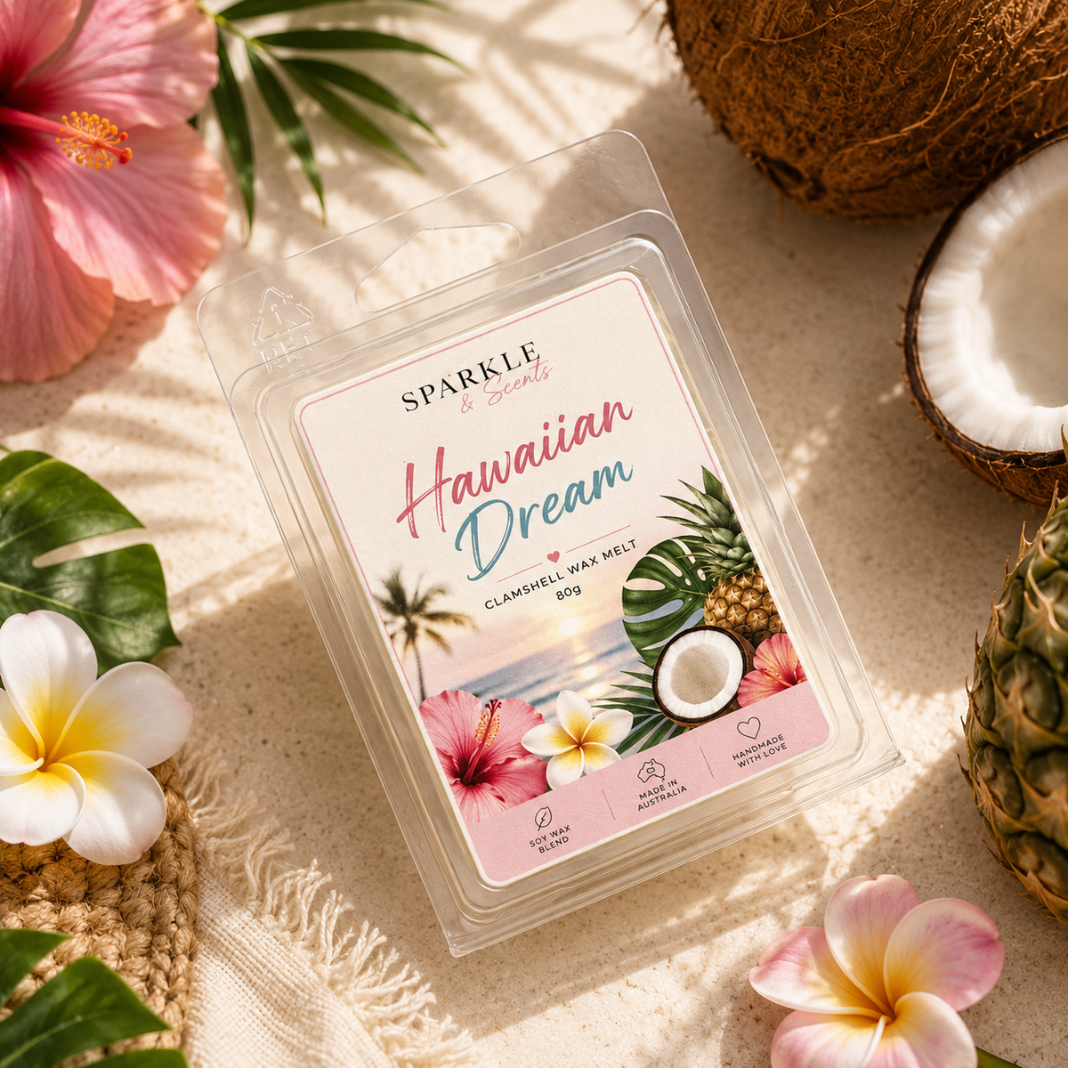 Hawaiian Dream Clamshell Wax Melt