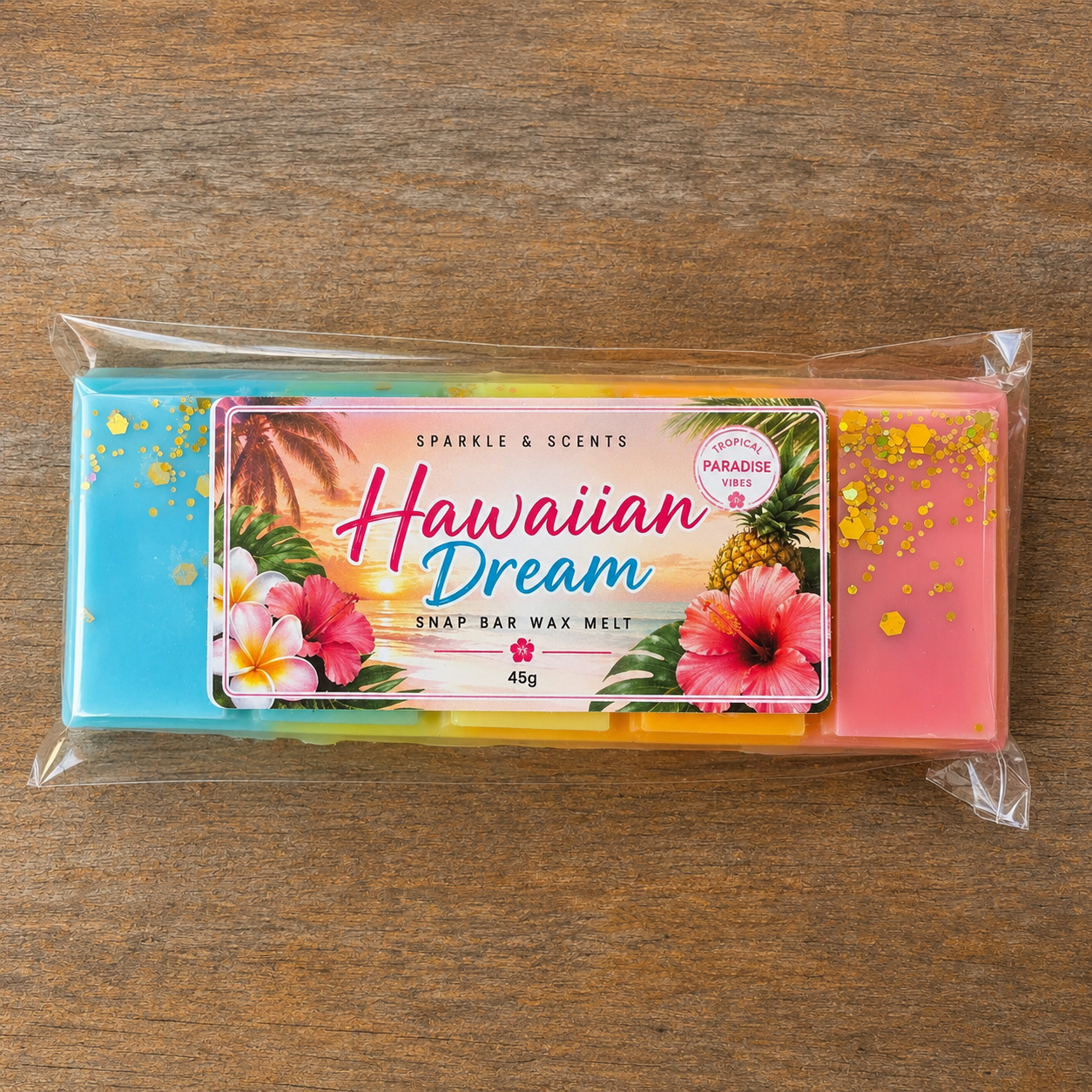 Hawaiian Dream Snap Bar Wax Melt