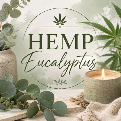 Hemp Eucalyptus Clamshell Wax Melt